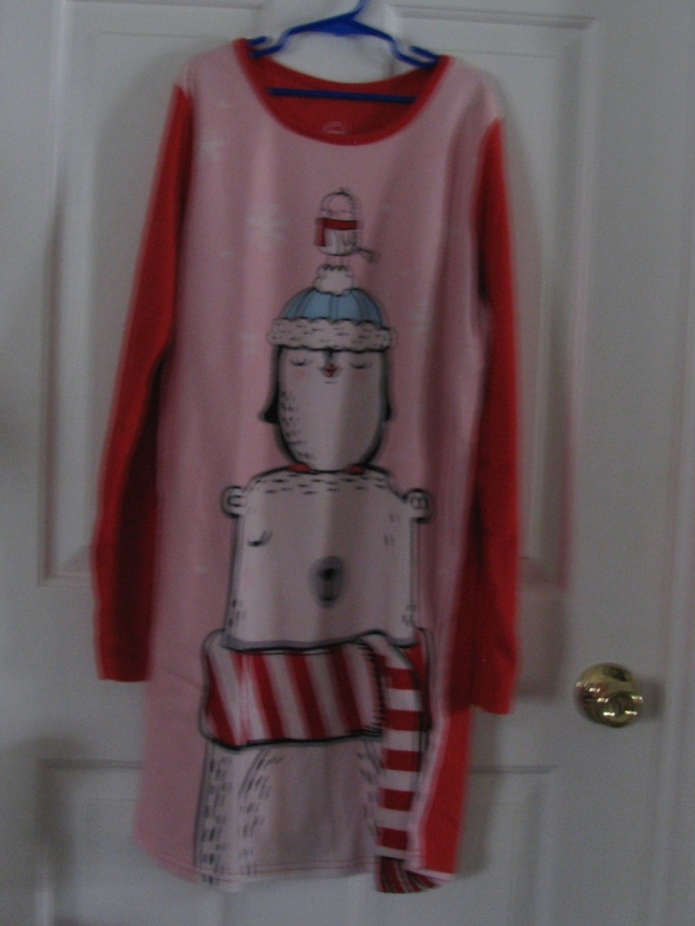 Wonder Nation Holiday Birds & Bears Sleepwear